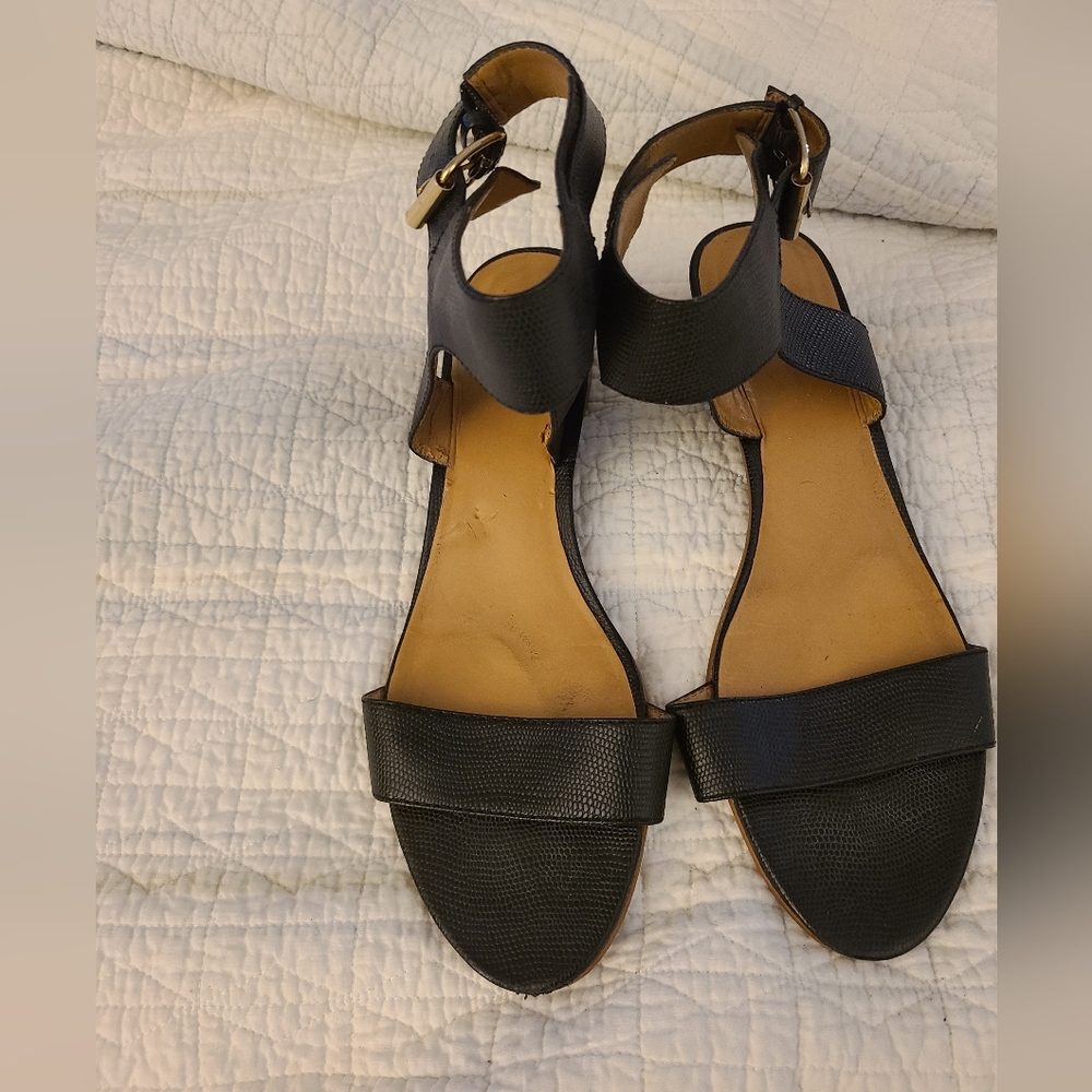 Black Nine West Sandal size 8.5
